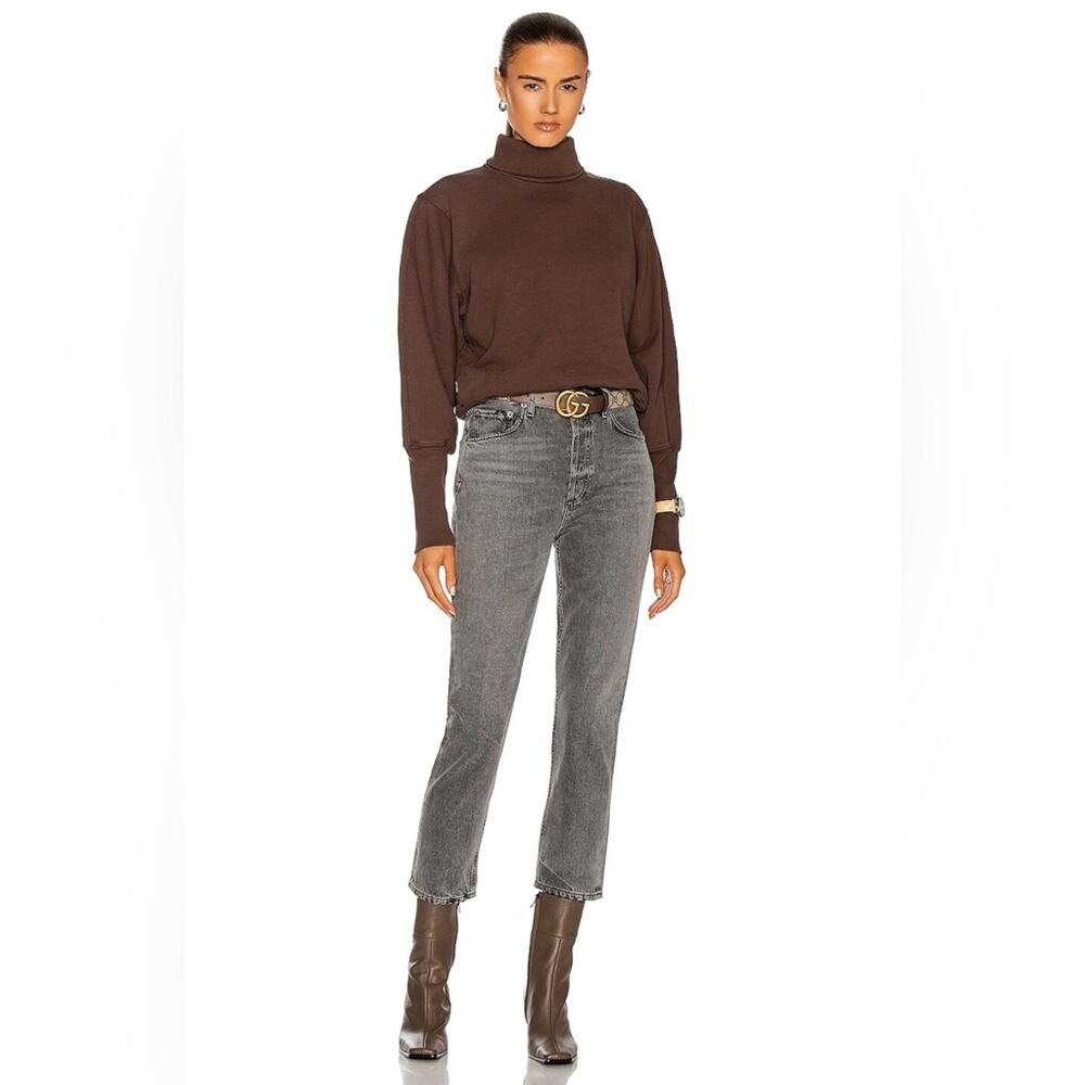 AGOLDE Riley High Rise Straight Crop Jeans (size 29) - Picture 2 of 10